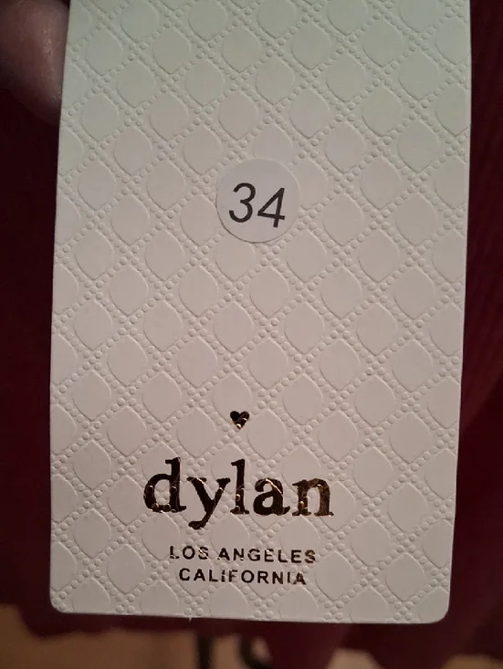 dylan Coral Pink V-Neck Ruffle-Shoulder Pullover - Picture 4 of 15